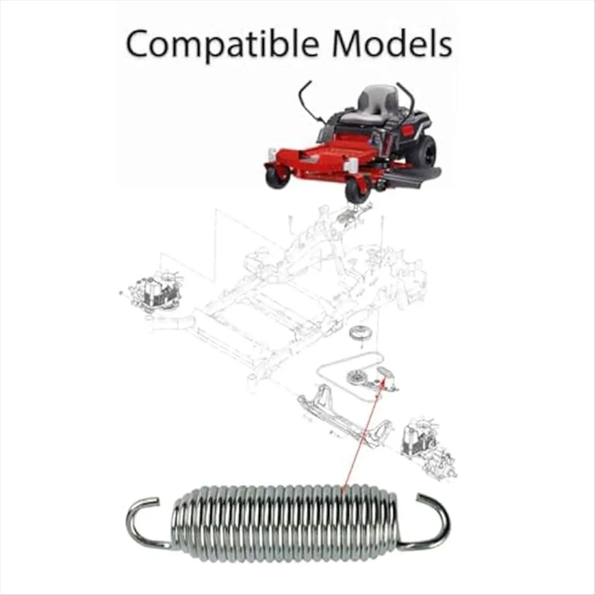2x116-6317-molla-di-prolunga-per-toro-e-tosaerba-sostituisce-la-parte-116-01331-633151103-3330e633151-molle-del-ponte-del-tosaerba