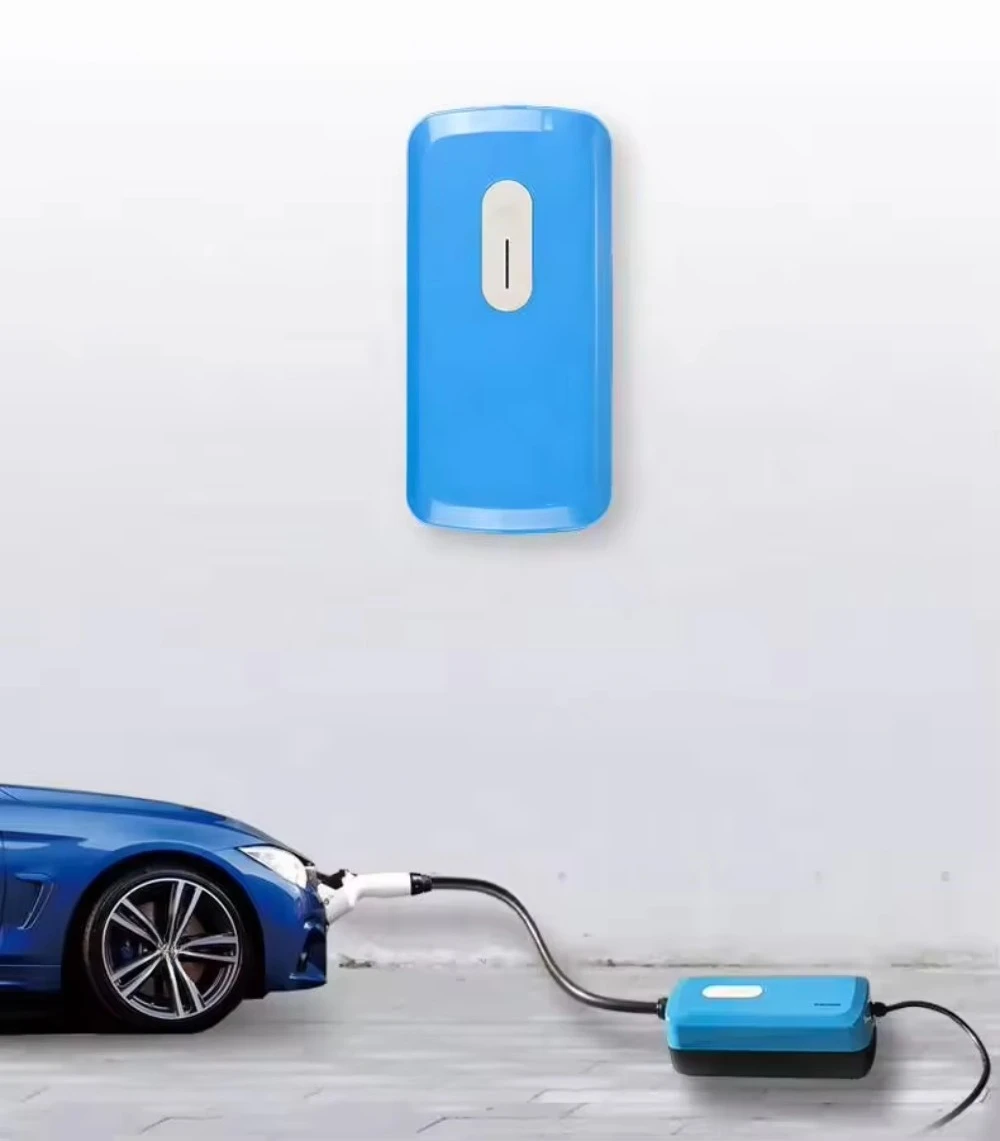 Small Mini Portable Dc Ev Charger 3.5kw 220v 16a GBT Movable Electric Car Charging Station Home Use with Plug