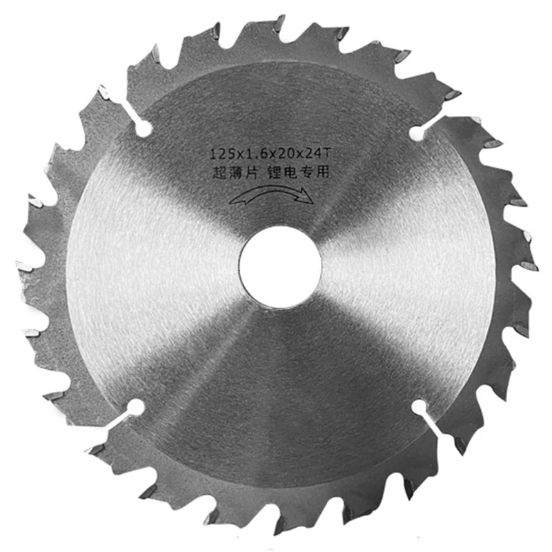 125mm/140mm Đĩa Cắt Mini Lưỡi Cưa Tròn Cho Gỗ Nhựa Kim Loại Xoay Dụng Cụ Cắt 24 Răng Sawblade