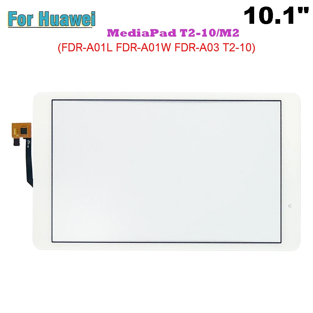 

New For Huawei MediaPad T2 10 Pro 10.1" FDR-A01L FDR-A01W FDR-A03 T2-10 Touch Screen + OCA LCD Front Glass Panel Replacement