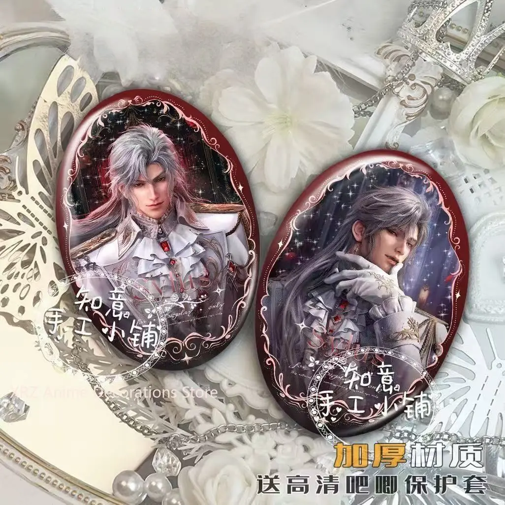 

2pcs Love and Deepspace Sylus Pendant Badges Anime Cute Brooches Lapel Pin DIY Backpack Hat Accessories Birthday Gift