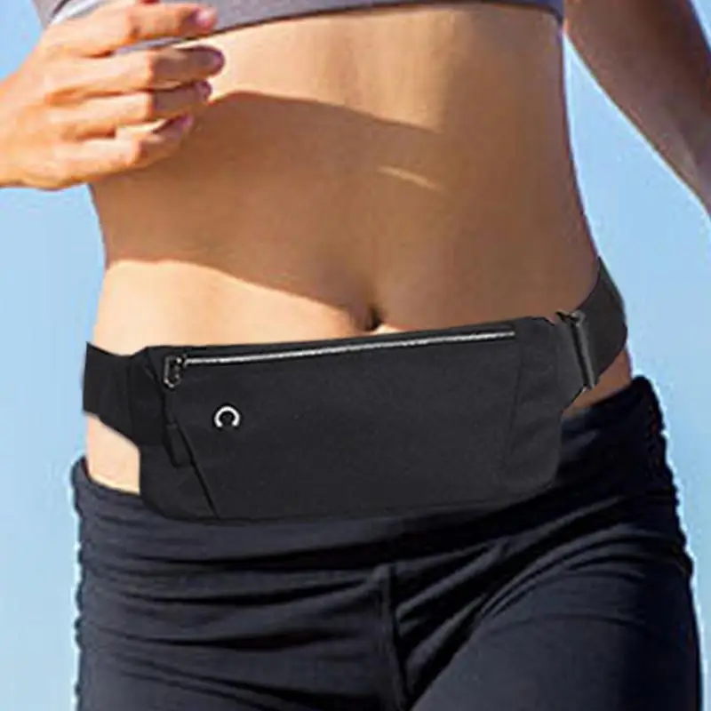 Running Waist Pack Fashionable Waterproof Running Waist Packs Adjustable Running Belt For Phone Unisex Running Pouch For Gym