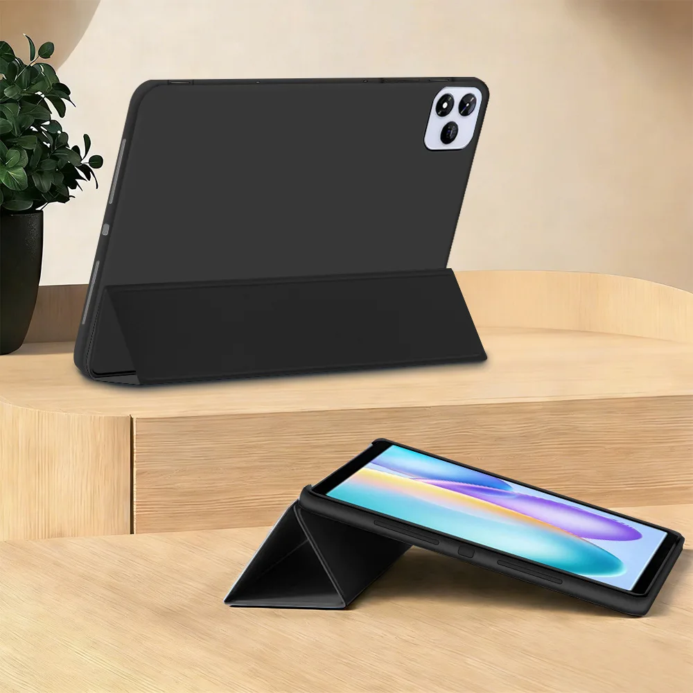Für Infinix Xpad 20 Pro 12 Hülle TPU Dreifach Faltbare Stoßfeste Tablet-Schutzhülle mit Standfunktion – Detail 3
