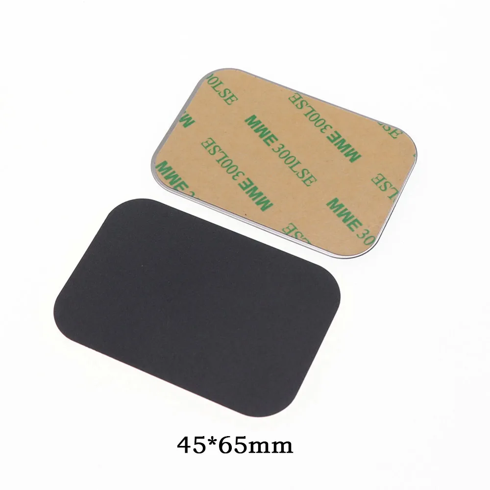 5 Stück schwarze magnetische Metallplatten für Auto-Handyhalterungen, universelle Eisenblech-Scheiben-Aufkleber, Halterung für Mobiltelefone, Magnetständer – Detail 4