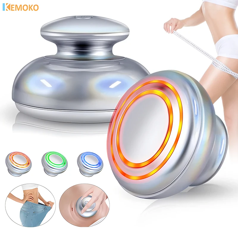 Innovative Ultrasonic Cavitation Fat Burning Body Shaping Massager Cellulite Reduction Effective Weight Loss LED Heat Therapy