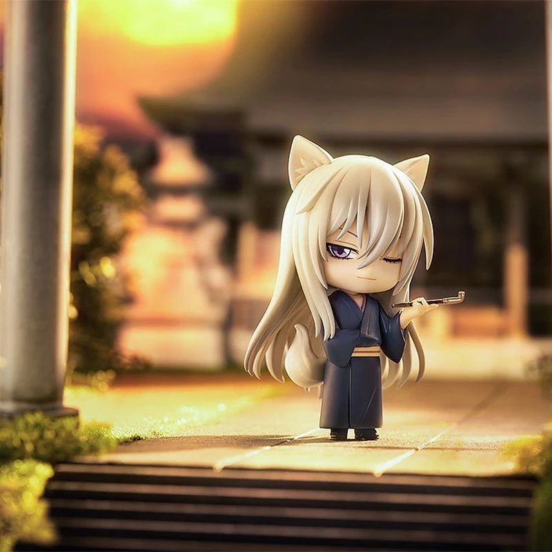 Echte Original Kamisama Love GSC GoodSmile Tomoe Fox Spirit Action Anime Figur Sammeln Modell Puppen Statuette Ornament