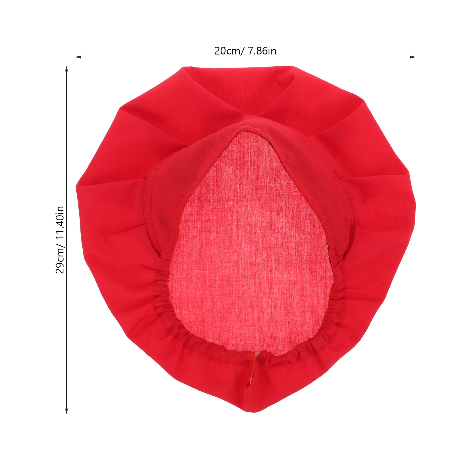 قبعة الشيف القطنية خفيفة الوزن قابلة للتنفس للجنسين، قبعة خدمة للمطاعم والمطبخ والطبخ والعمل، قبعات النادل