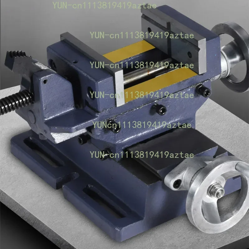 4/6 Inch Heavy-duty Precision Cross Bench Vise, 8 Inch Vise, Drilling and Milling Machine Bidirectional Movement