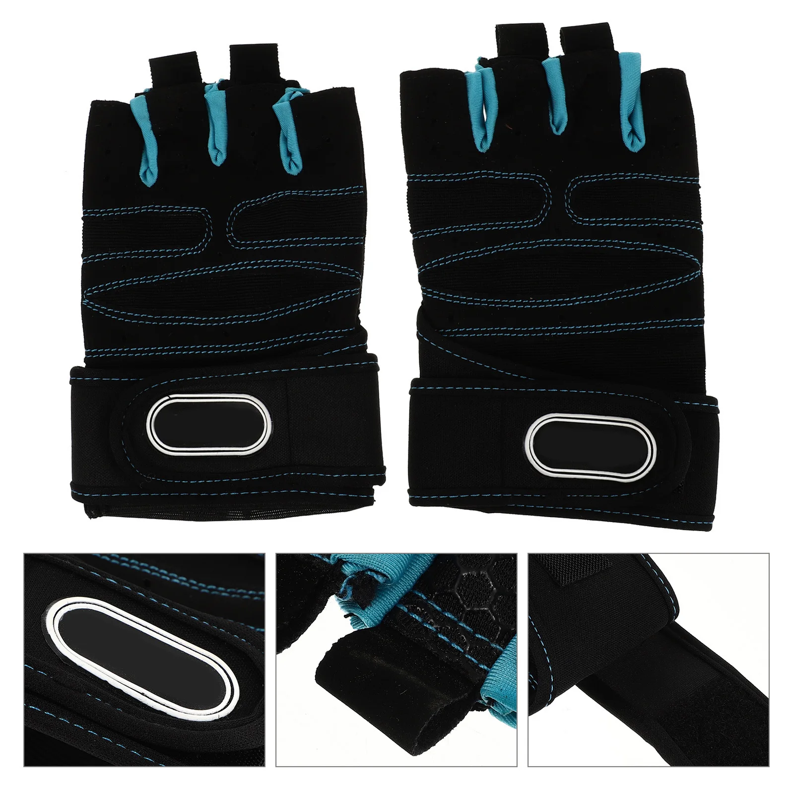 

Sports Half Finger Gloves Riding Fitness Cycling Winter Fitnesss Half-finger Man