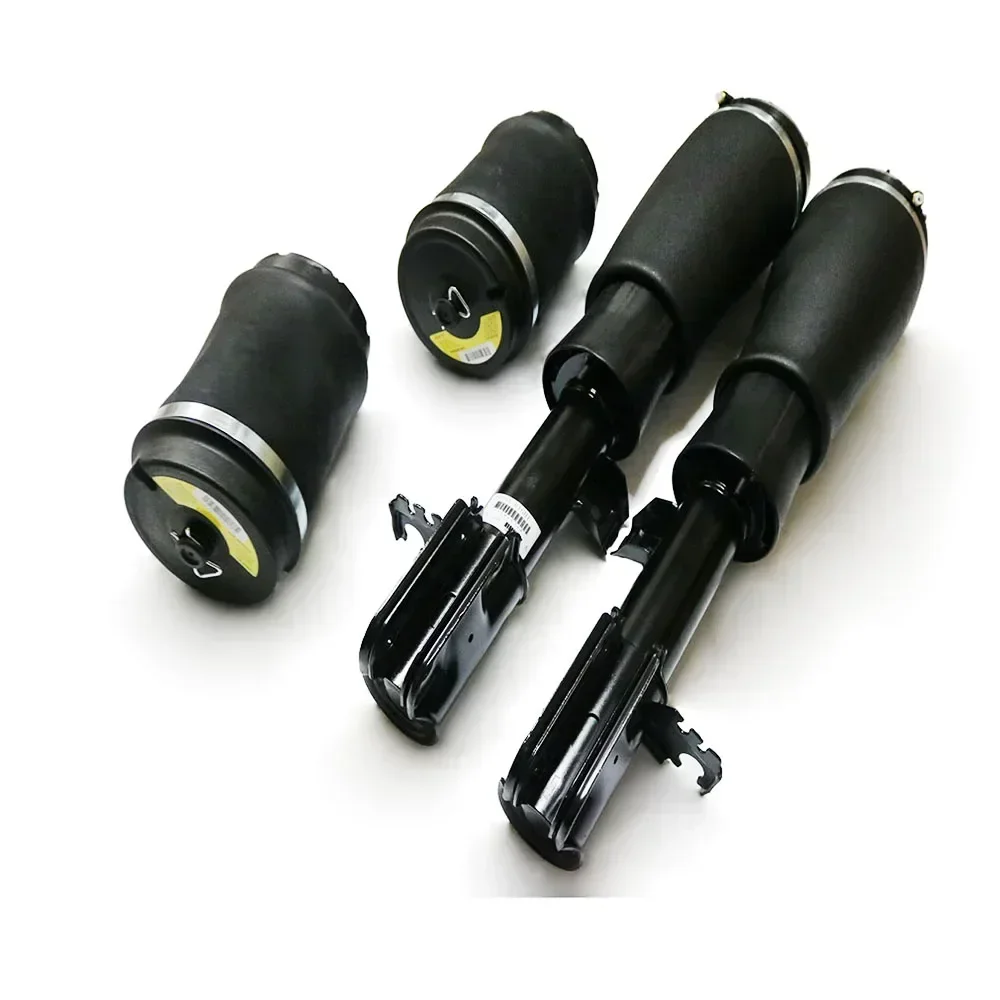 4 sztuk nowa sprężyna zawieszenia pneumatycznego wstrząsy Strut dla 2003-2009 Land Rover Range Rover L322 RNB000750 RKB500082 — zdjęcie 2