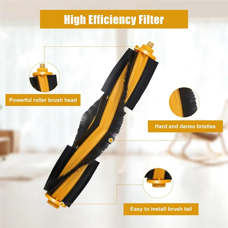 에코백스 디봇 오즈모 T8+ / T8 AIVI / T8 Max / N8 Plus / N8 Pro 진공청소기 메인 사이드 브러쉬 필터 걸레 천 먼지 봉투 부품 ABBK