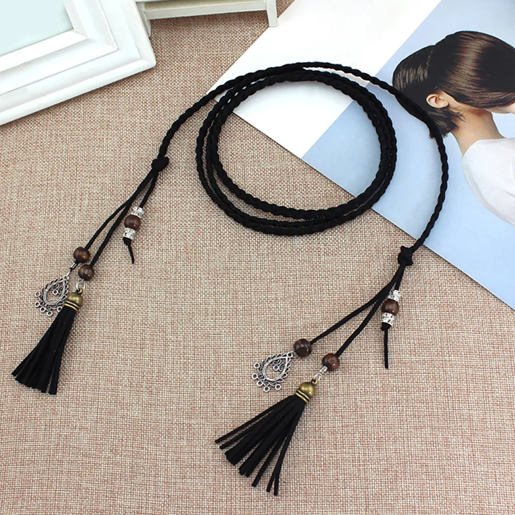 

Women Waist Belt Fashionable Dress Belt Adjustable Rope Obi for Skirts Pants Blouses Dresses Elegant Lady Costumes