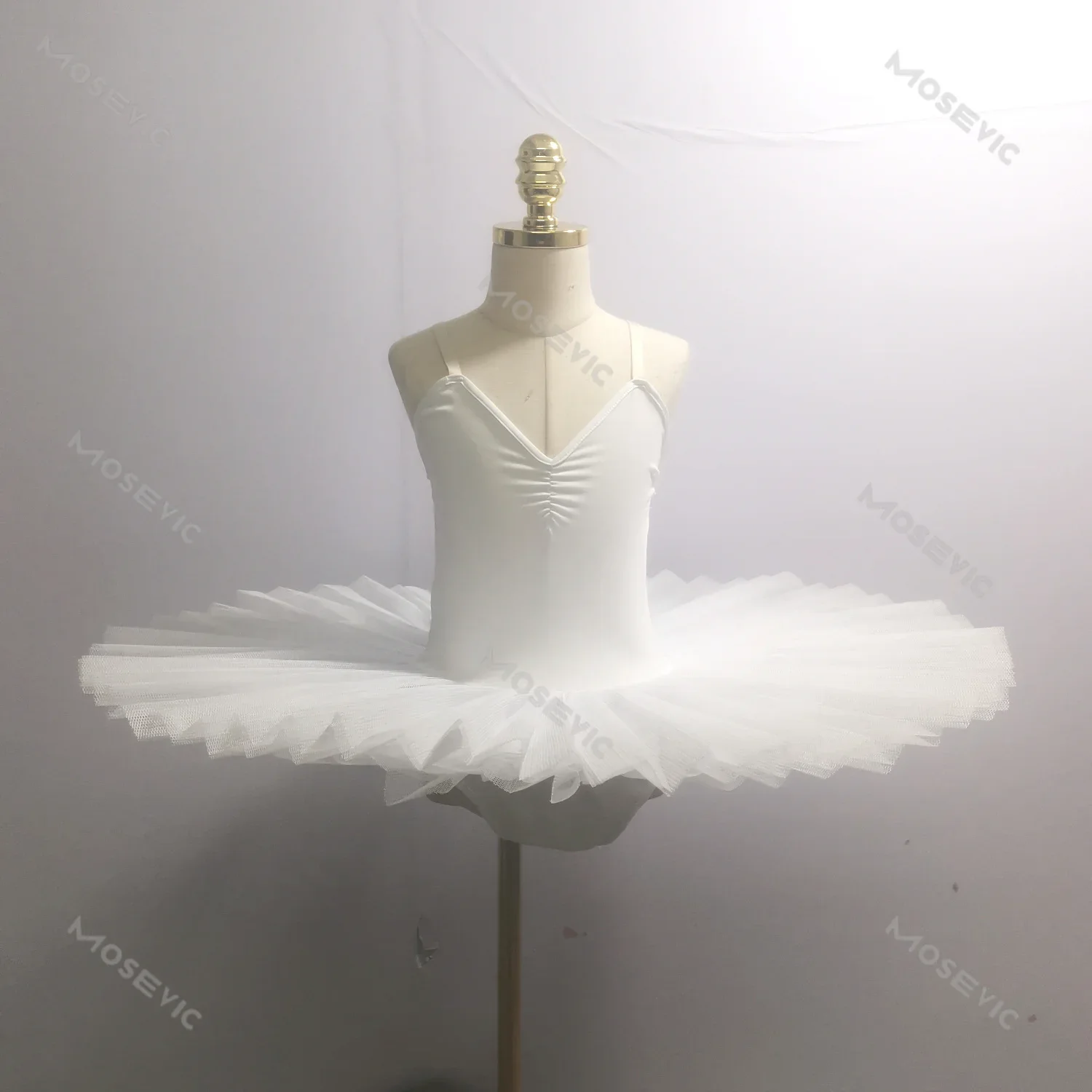 White Ballet Tutu Skirt Swan Lake Ballet Dress Children's Performance Costume Kids Belly Dance Clothing Stage