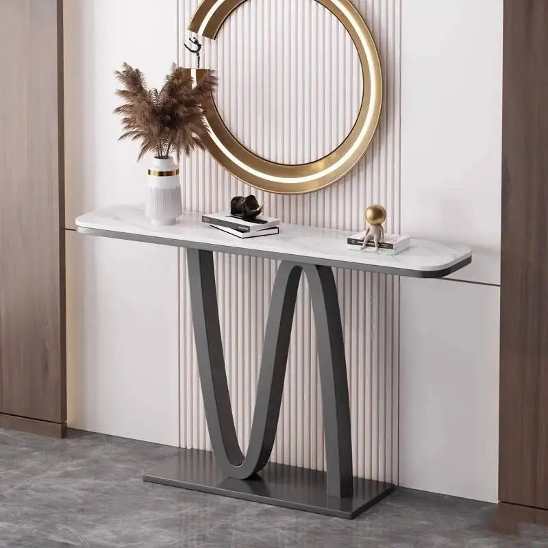 

Vintage Table Corner Salon Luxury Modern Entryway Console Tables Hallway Nordic Console Ingresso Living Room Furniture