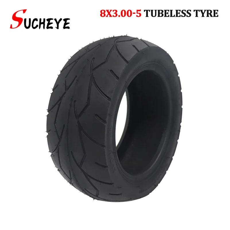 8x3.00-5 Vacuum Tire for Kaabo Mantis 8 wheel Electric Scooter 8 Inch Outer Tire Replacement 8x3.0 Tyre