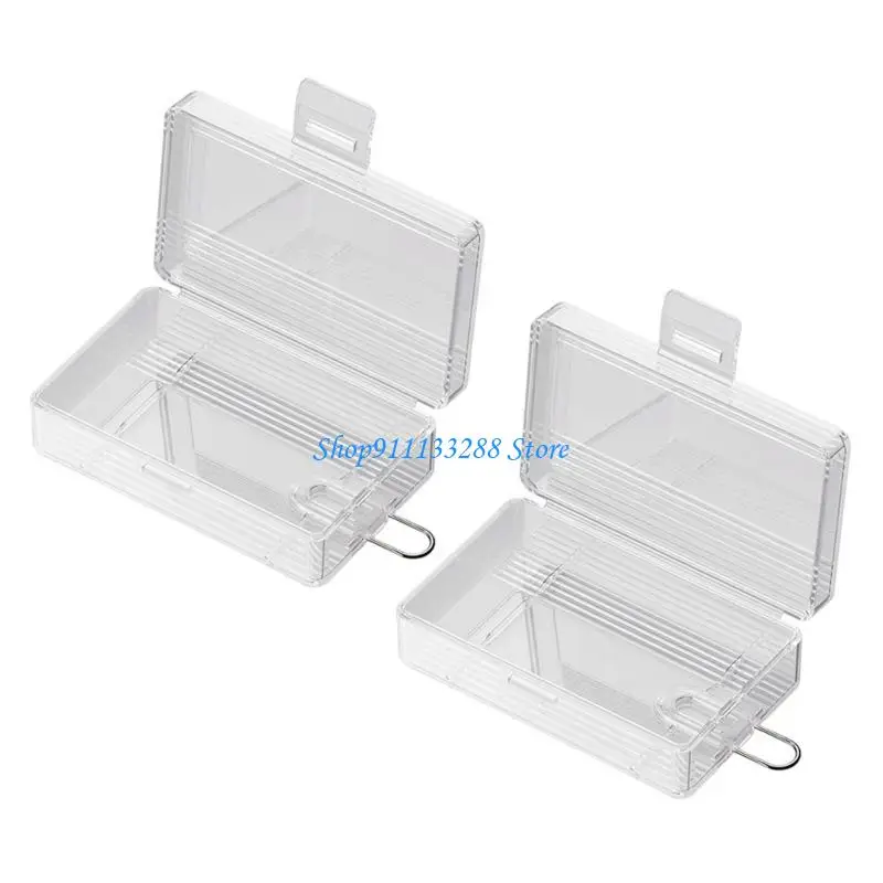 Small Battery Container for 2pc 21700 Batteries Keep Your Batteries Safe and Easily Accessible Wear-Resistant Box