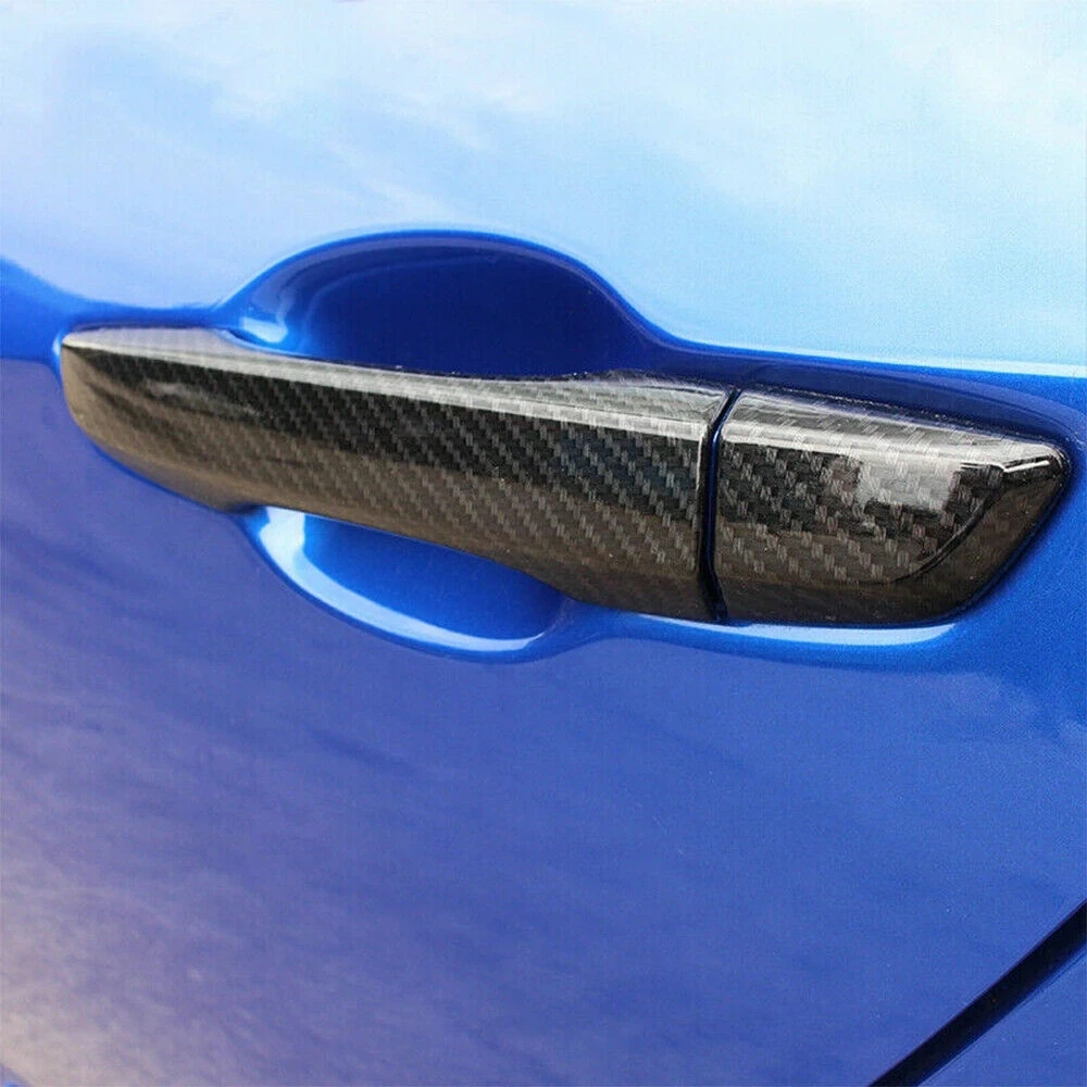 

ABS Carbon Right Hand Drive Door Handle Cover For Honda Civic 10Th Gen 2016 2017 2018 2019 2020 Exterior Parts Accessories