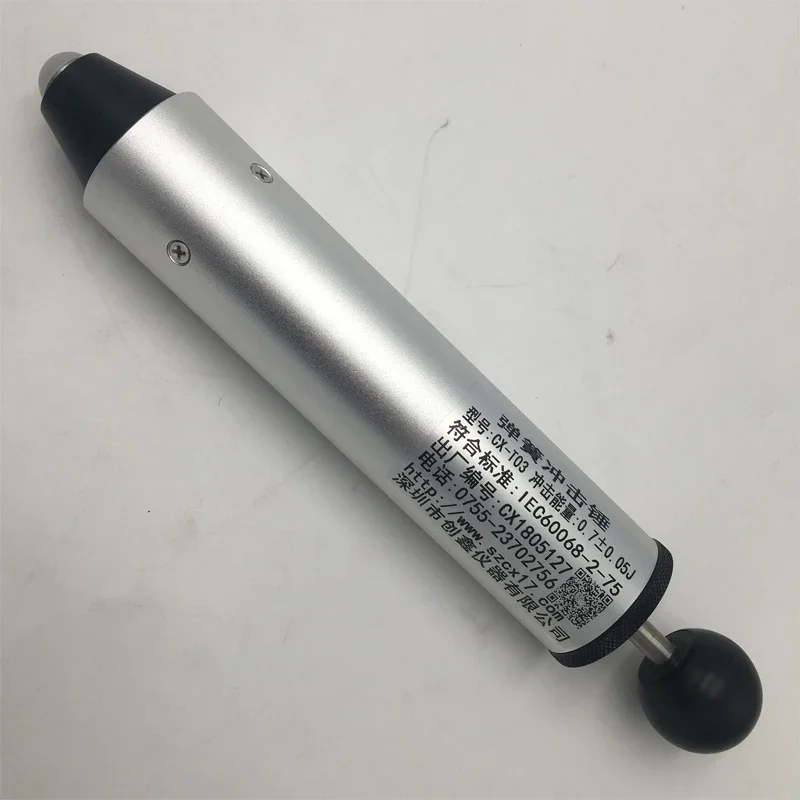 Spring Impactor 0.2-1J Impact Hammer Single Gear/Six Gear Electric Plastic Shell Mechanical Safety Instrument