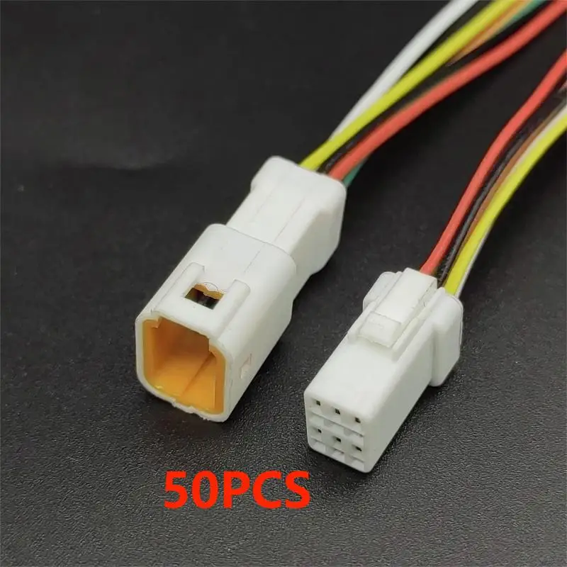 2P 3P 4P 6P 8P 0.6 MM Waterproof Wire Connector Plug Male And Female Socket With Cable JST JWPF Electrical C