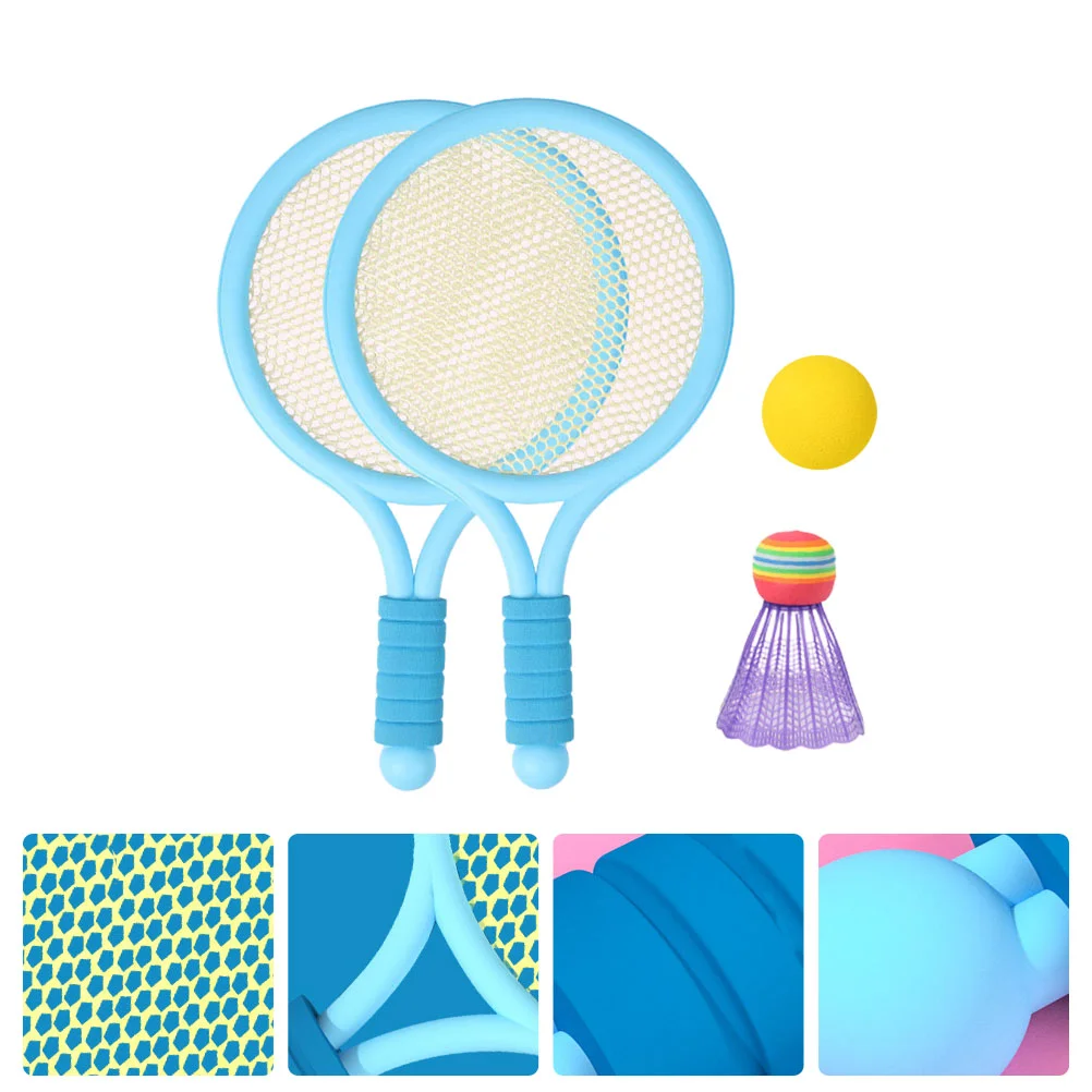 Racket Tennis Racquets Badminton Bat Rackets Toys Mini Kids Beach Leisure Kit Casual