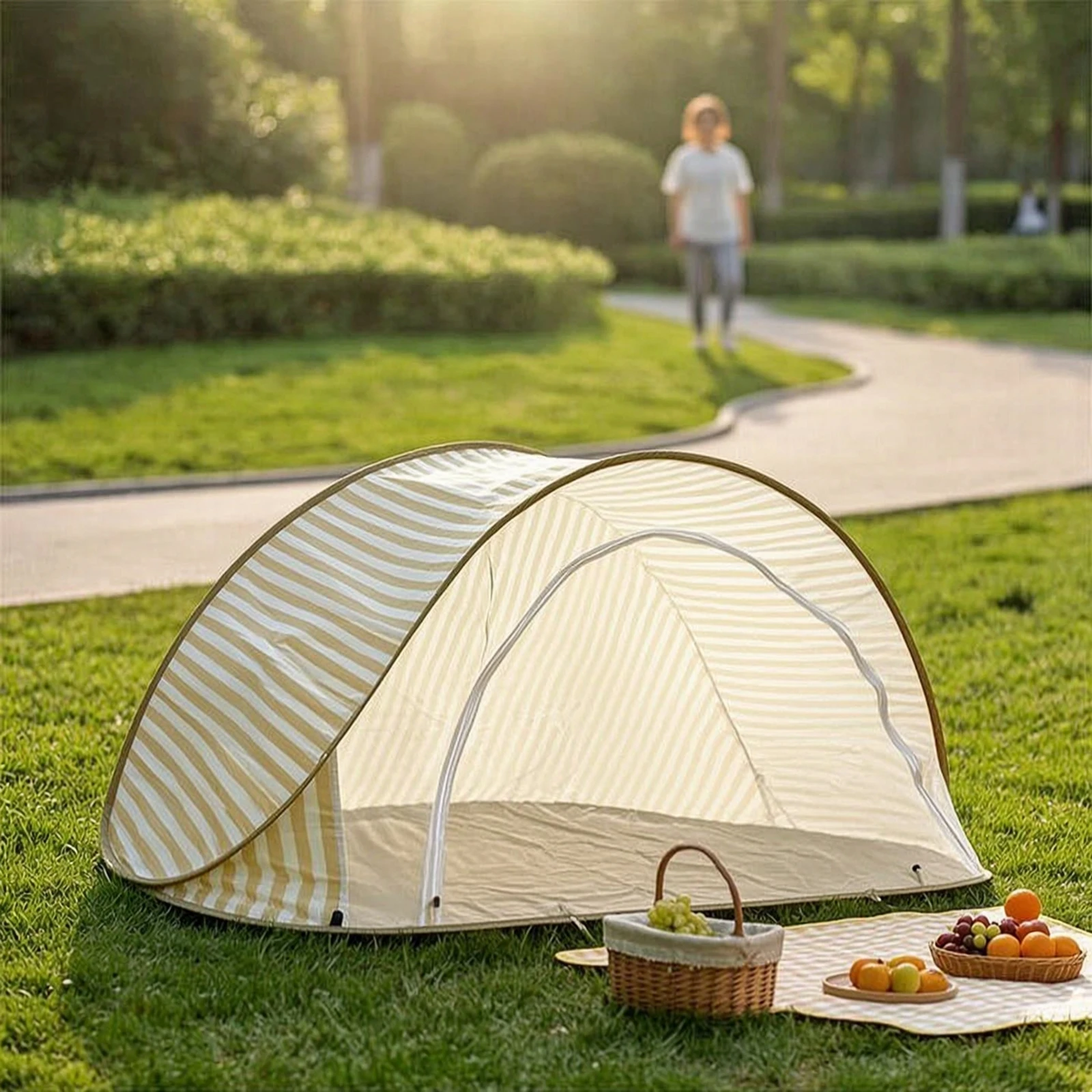 Opvouwbare strandtent Strandte - Sun Sail Shade recensie en prijs