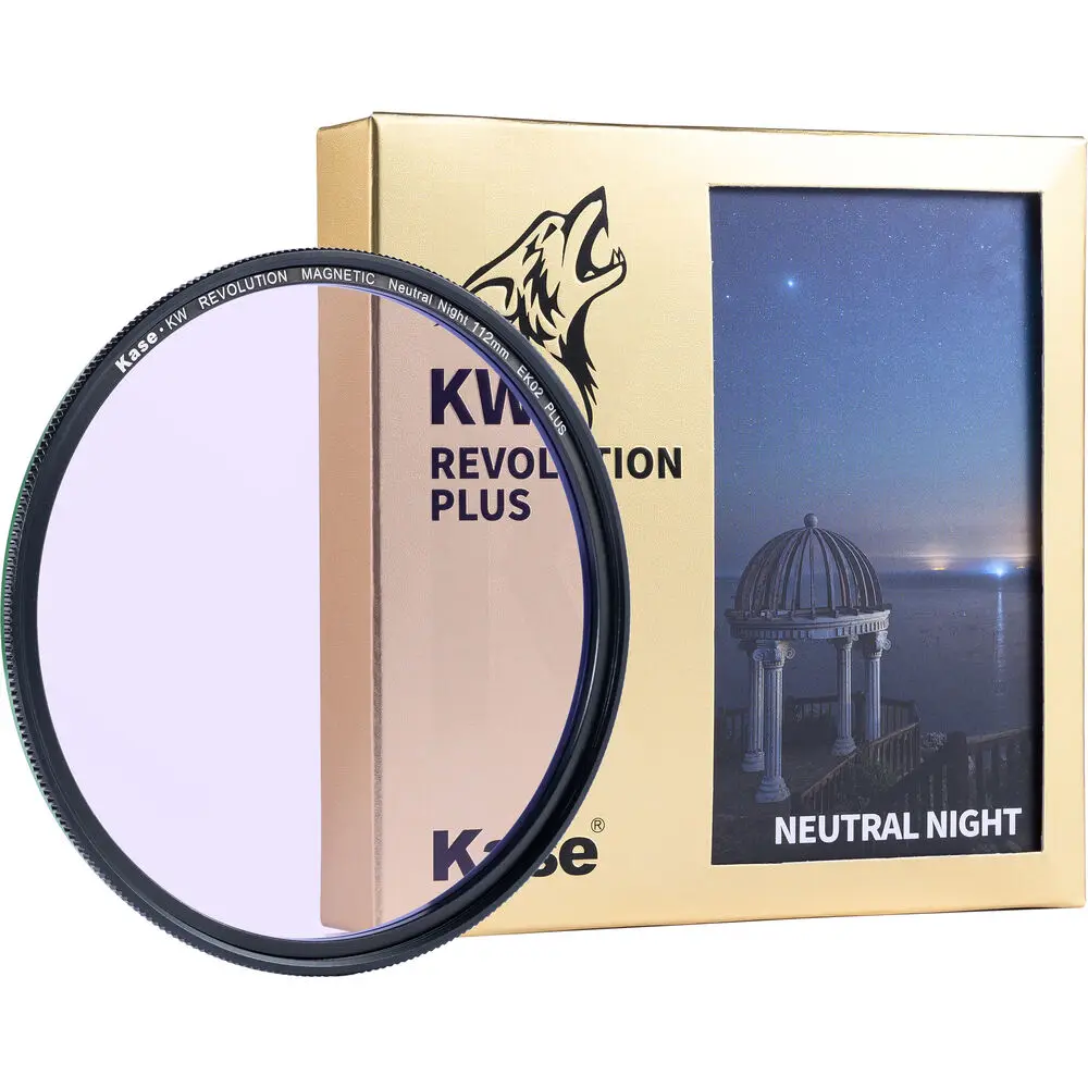 

Kase KW Revolution Plus Magnetic Neutral Night Light Pollution Filter 112mm for NIKKOR Z 14-24mm f/2.8 S Lens