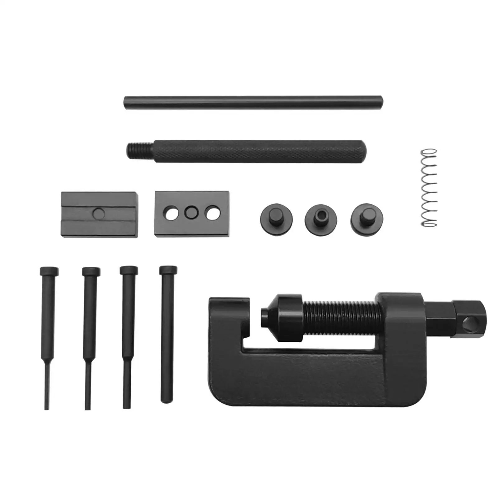 

Heavy Duty Motorcycle Chain Remover Tool Steel Chain Breaker and Riveter Set for Bike ATV Home Workshop