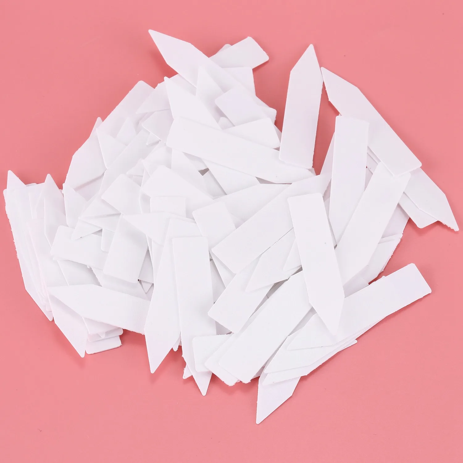 재사용 가능한 PVC 식물 태그 라벨, 나무 과일 묘목 정원 화분, 플라스틱 라벨 사인 분류 도구, 100 개