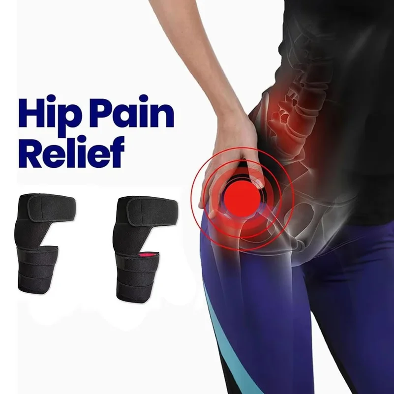 Support Belt Anti-strain Hip Support Belt Protective Adjustable Groin Support Compression Brace Thigh Strap Lifting