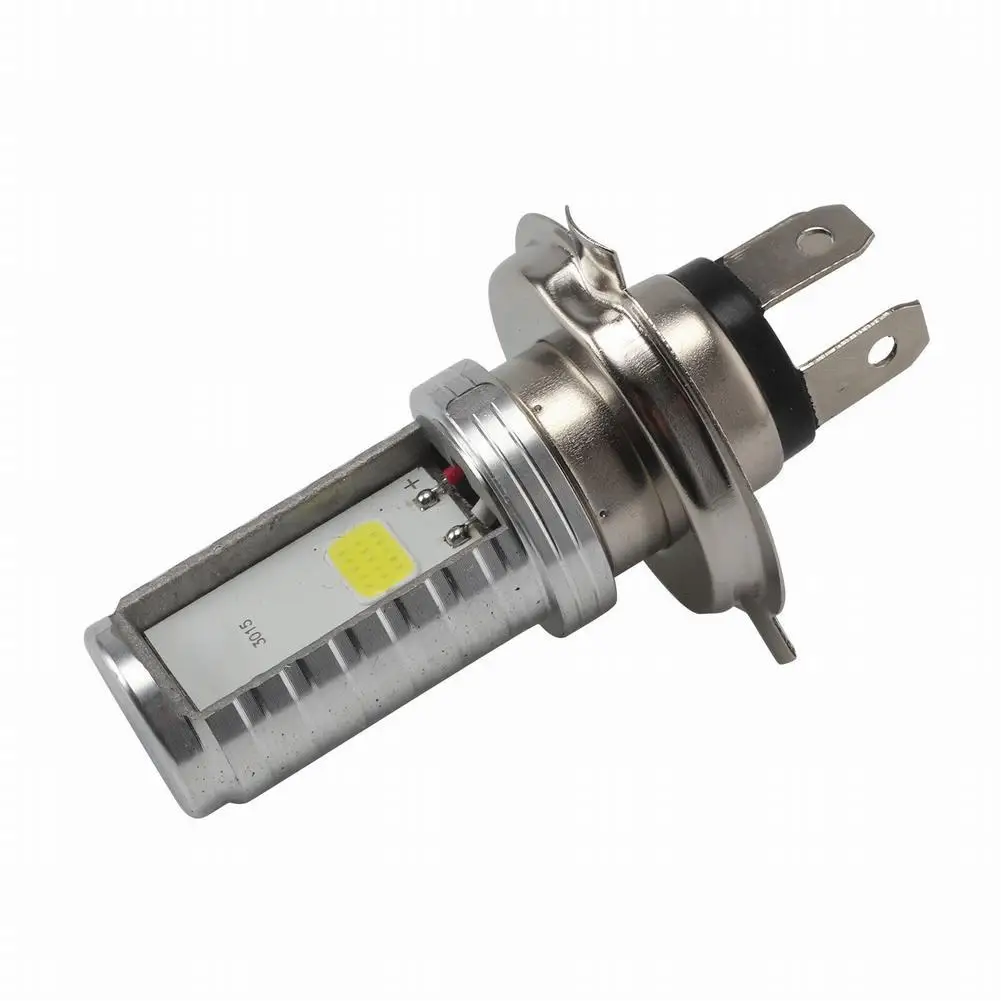 للدراجات النارية H4 6500K LED Hi/Lo Beam الجبهة ضوء لمبة السوبر مشرق المصباح