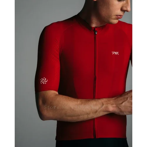 Imagen 2 del producto Pedal Mafia verano ciclismo sudadera conjunto hombres manga corta MTB Jersey hombres ciclismo ropa bicicleta Maillot ciclismo UPF50 + 2025