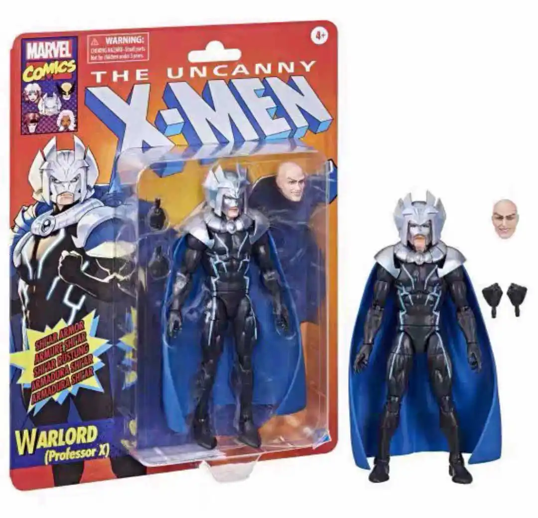 

Marvel Comics The Uncanny X-Men Warlord Professor X 6-Inch Movable Figurine Anime Peripheral Collectible Model Garage Kit Gift