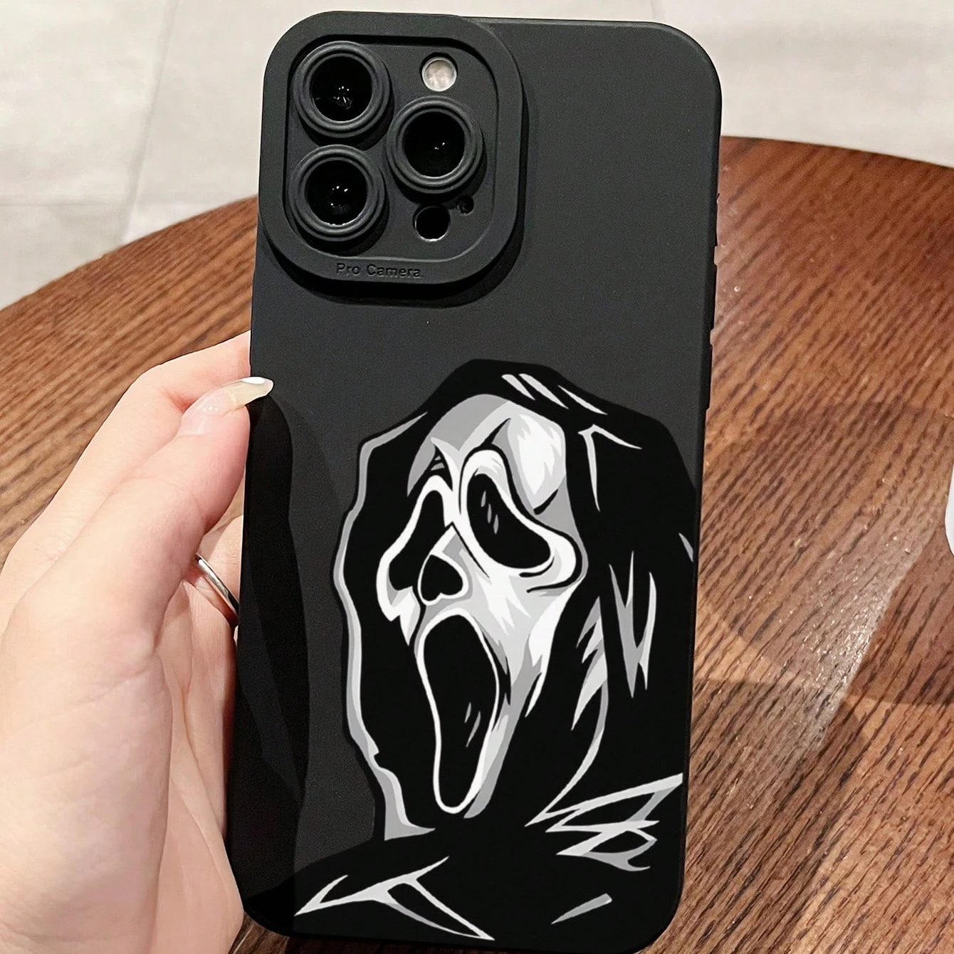 Black Eye Tattoo Design Skull Phone Case for Iphone 15 Plus 14 13 12 11 Pro Max Plus Iphone X XS XR 7 8 Plus SE2