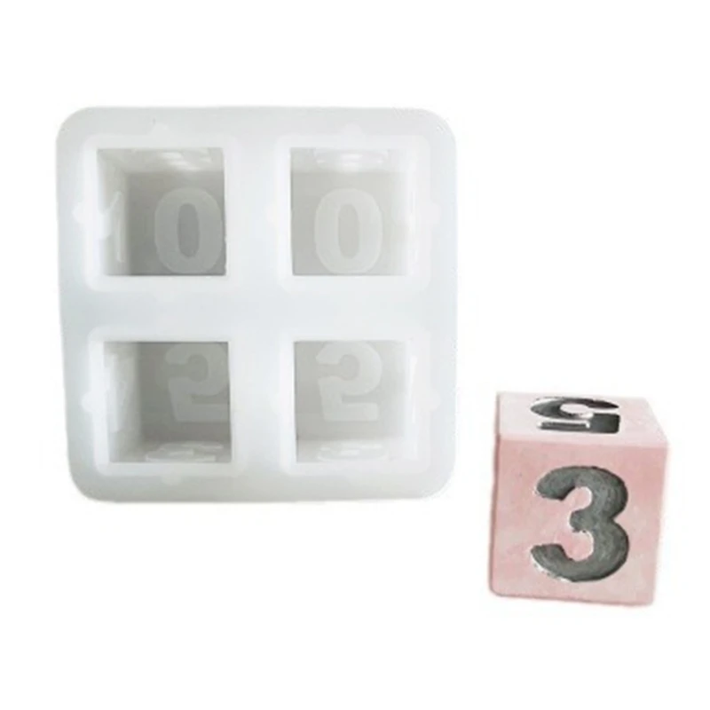 

Epoxy Resin Silicone Molds for Making Block Calendar, Dices, Soap