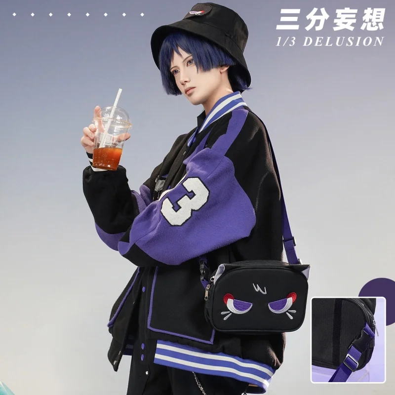 Genshin Impact Wanderer Schoolbag Scaramouche Backpack Large Capacity Detachable Pain Bag For Primary Secondary Students view 2