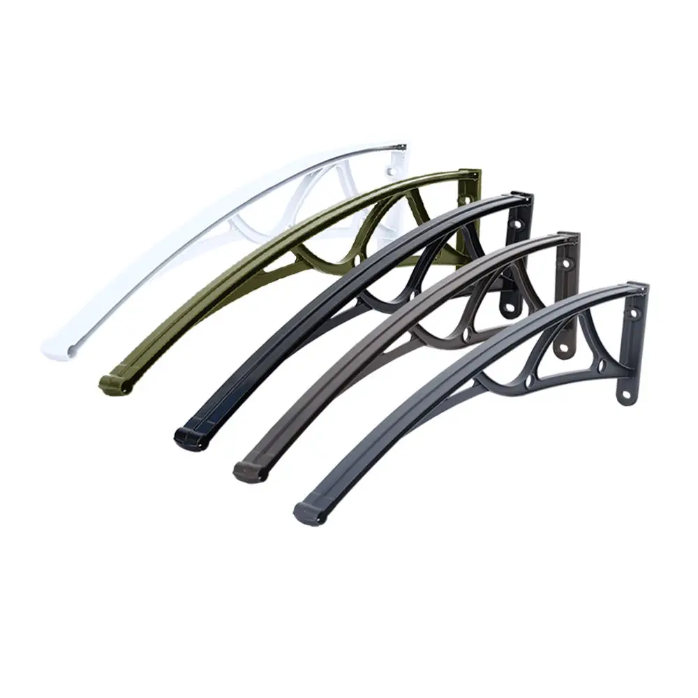 Abri de voiture en aluminium à toit polygonal avec verre isolant, auvent moderne autoportant pour vi