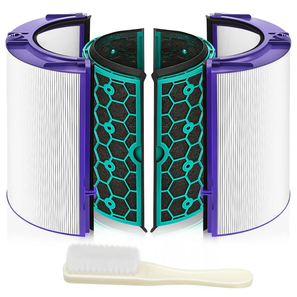 

Hepa Carbon Filter for Dyson TP04 HP04 DP04 TP05 HP05 Pure Cool Hepa Purifier Sealed Two Stage 360 Degree Filter System