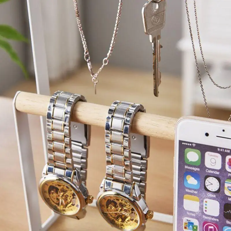 

Современная железная 2-уровневая подставка для солнцезащитных очков, витрина для ювелирных изделий, рамка-лоток