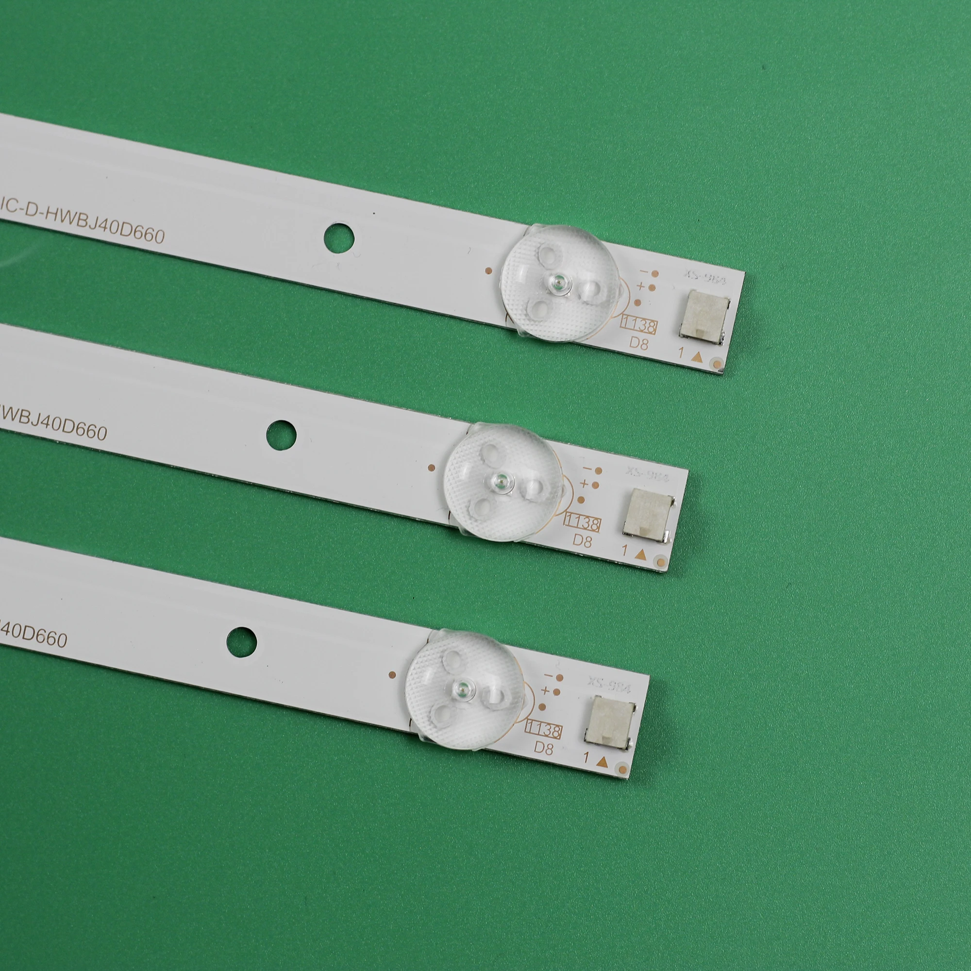 3pcs LED Strip For 40 inch TV IC-D-HWBJ40D660 SCREEN V400HJ9-MD1 For PANASONIC TX-40ES400B TX-40ES500B TX-40FS503B TX-40ESW504B