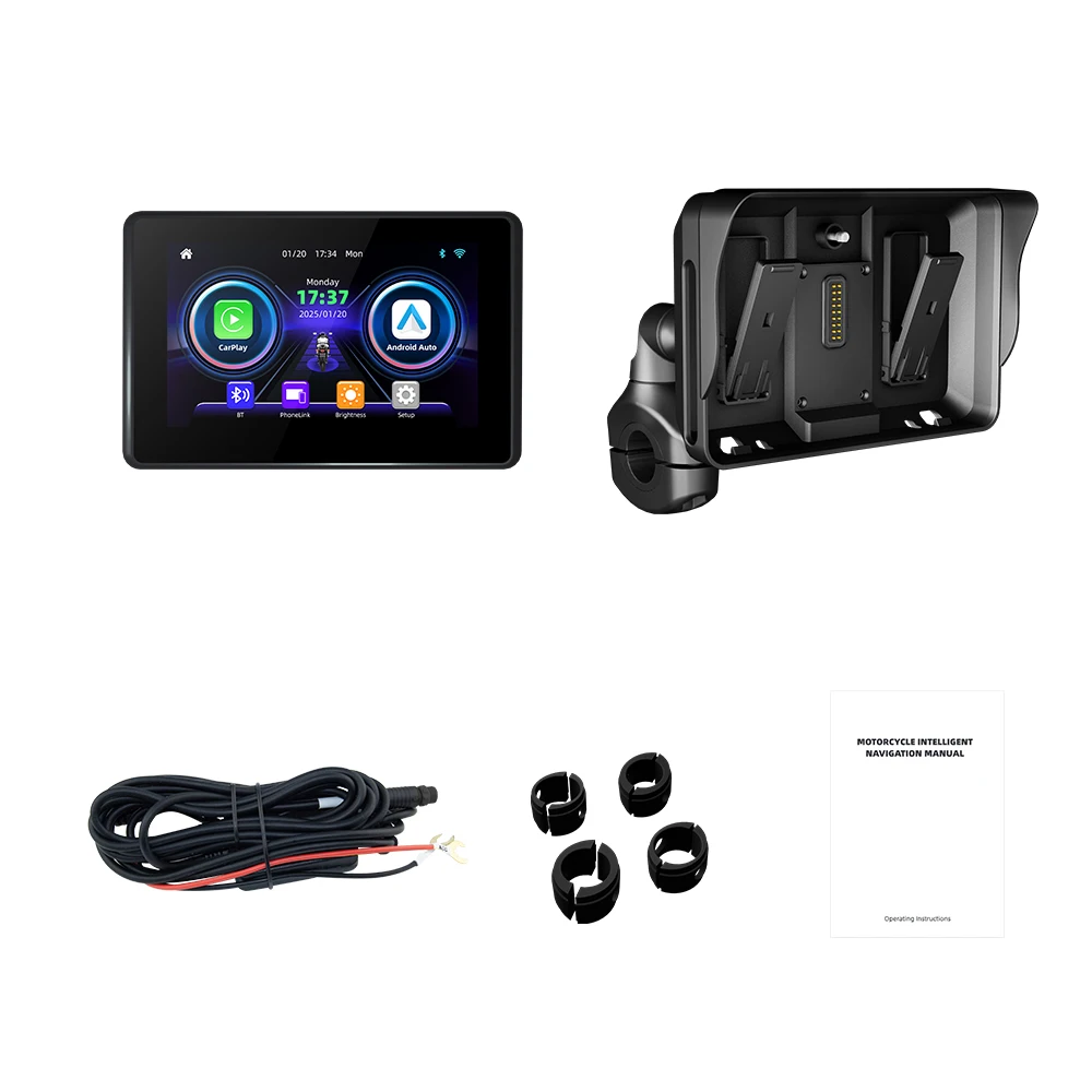 EKIY Spezielle Für BMW R1200GS R1250GS R1300GS F800 F850 F900 S1000XR Drahtlose CarPlay Moto Android Auto GPS Motorrad Navigation – Detail 21
