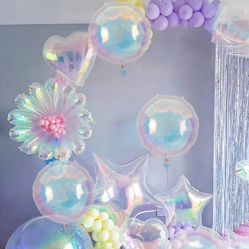Meerjungfrau Geburtstag Party Dekoration Geschirr Teller Servietten Anzahl Folien Ballons Mädchen Geburtstag Party Dekore Baby Dusche Liefert – Detail 20