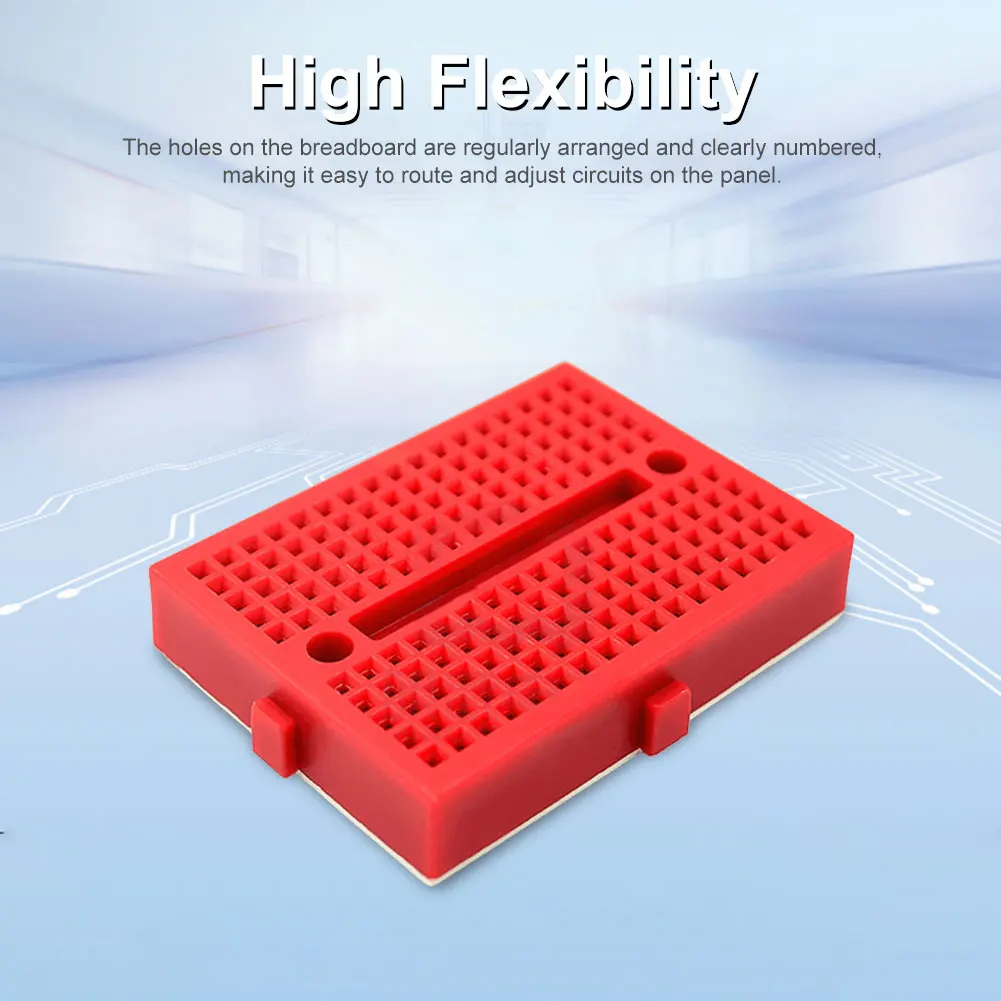 SYB-170 Mini Breadboard with 170 Points Solderless Prototype PCB Board Breadboards for Arduino Proto Shield