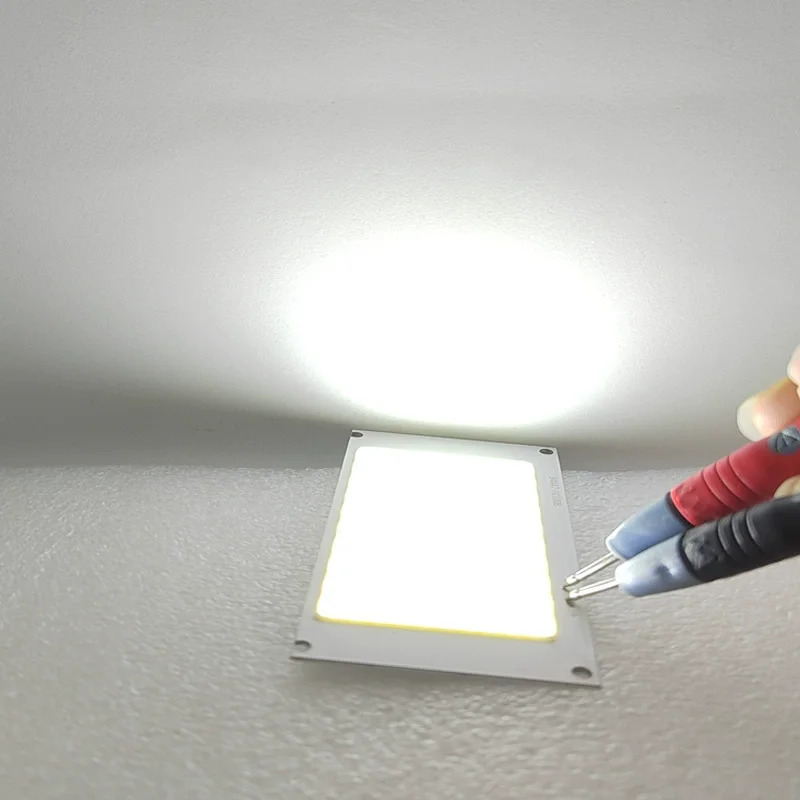 

Super Bright 90*47mm Ultra Thin COB Led Panel Light DC3V 50W LED Light Chip Beads 6500K Cool White Lamp Chip for DIY