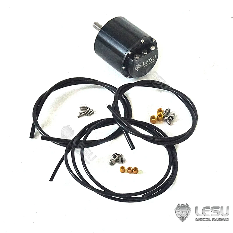 LESU RC Hydraulic Oil Motor Model for 1/14 Remote Control Truck Dumper Loader Construction Vehicles Spare Parts RC Toy TH20599