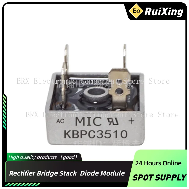 KBPC3510 KBPC5010 KBPC2510 KBPC1510 KBPC1010 Aluminum shell square bridge three-phase rectifier bridge