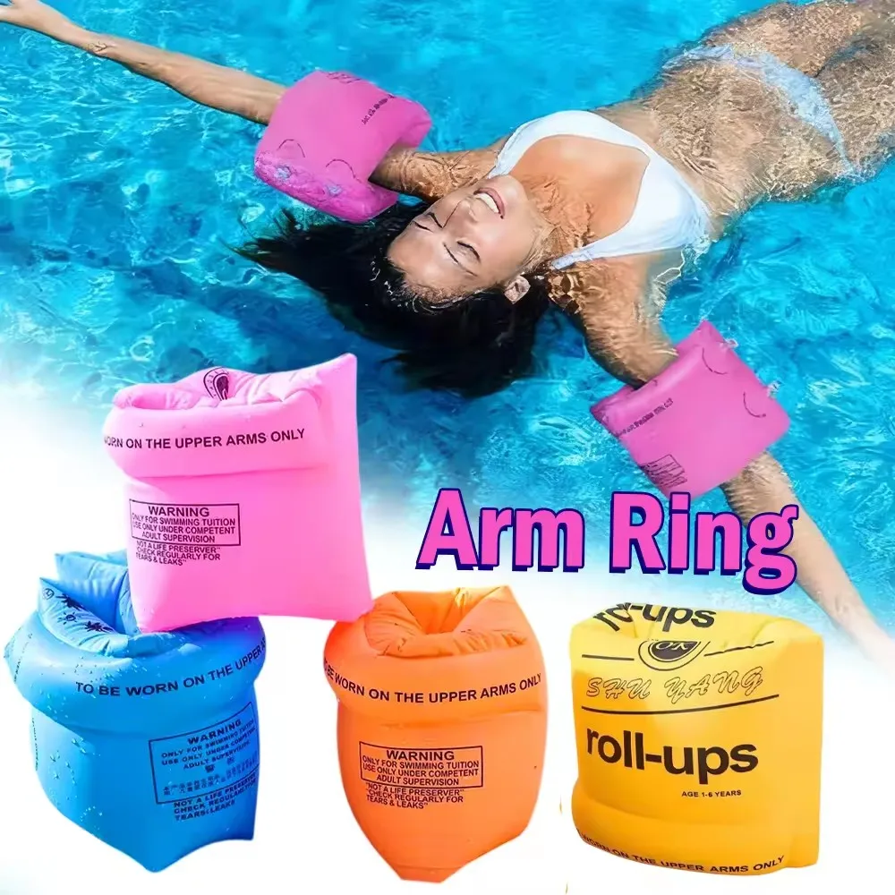 Portable Floating Circle Sleeves Arm Rings New Inflatable Swimming Arm Rings Pool Buoy Armbands For Swimming Pool Floaters