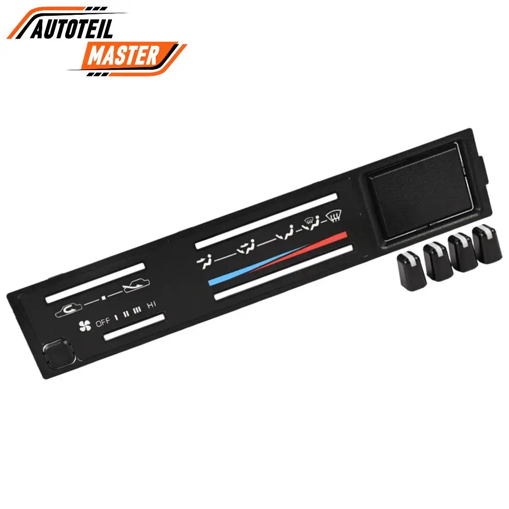 Car Heater Climate Control Panel With 4 Knobs for Toyota 4Runner Pickup 1984 1985 1986 1987 1988 1989 55519-89143