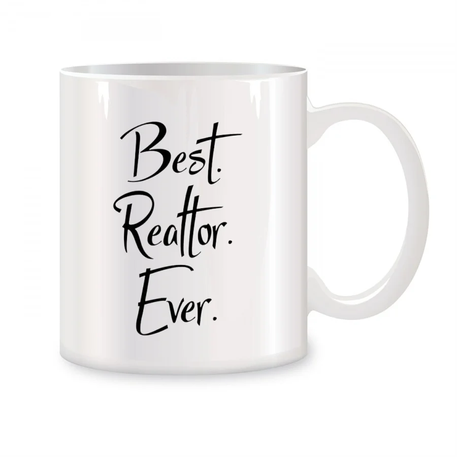 

Best Realtor Ever Mugs For Friends Coworkers Dad Mom Her Him Birthday Gifts Novelty Coffee Ceramic Tea Cups White 11 oz