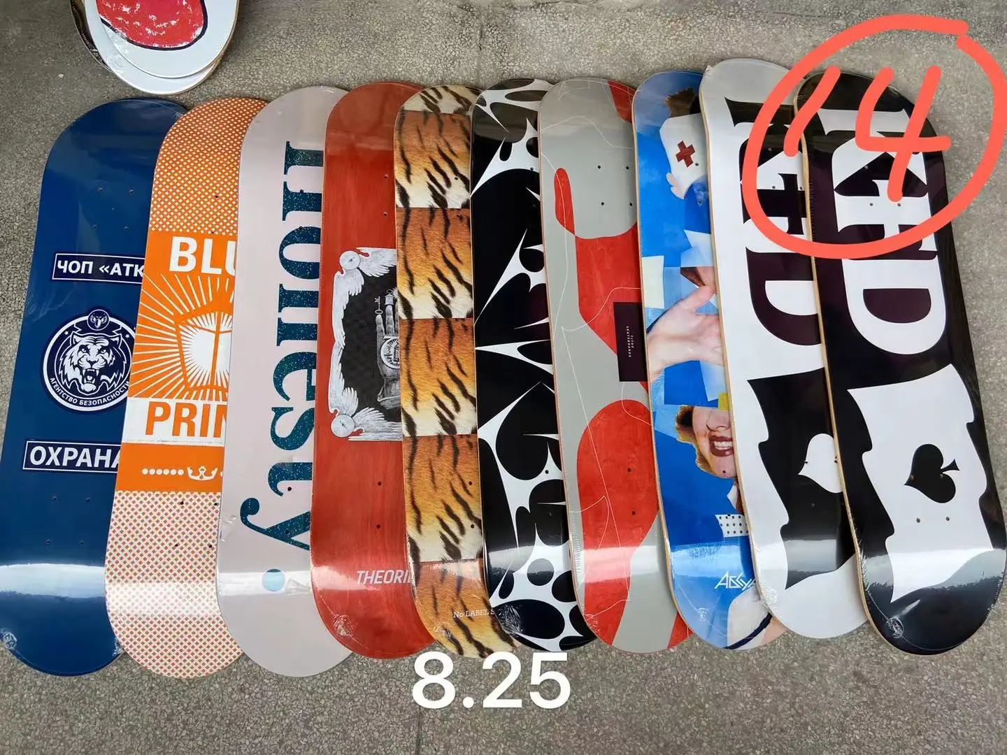 Skateboard deck pro adult deck  special effects  street style, teenagers, adults cold pressed Canadian maple board