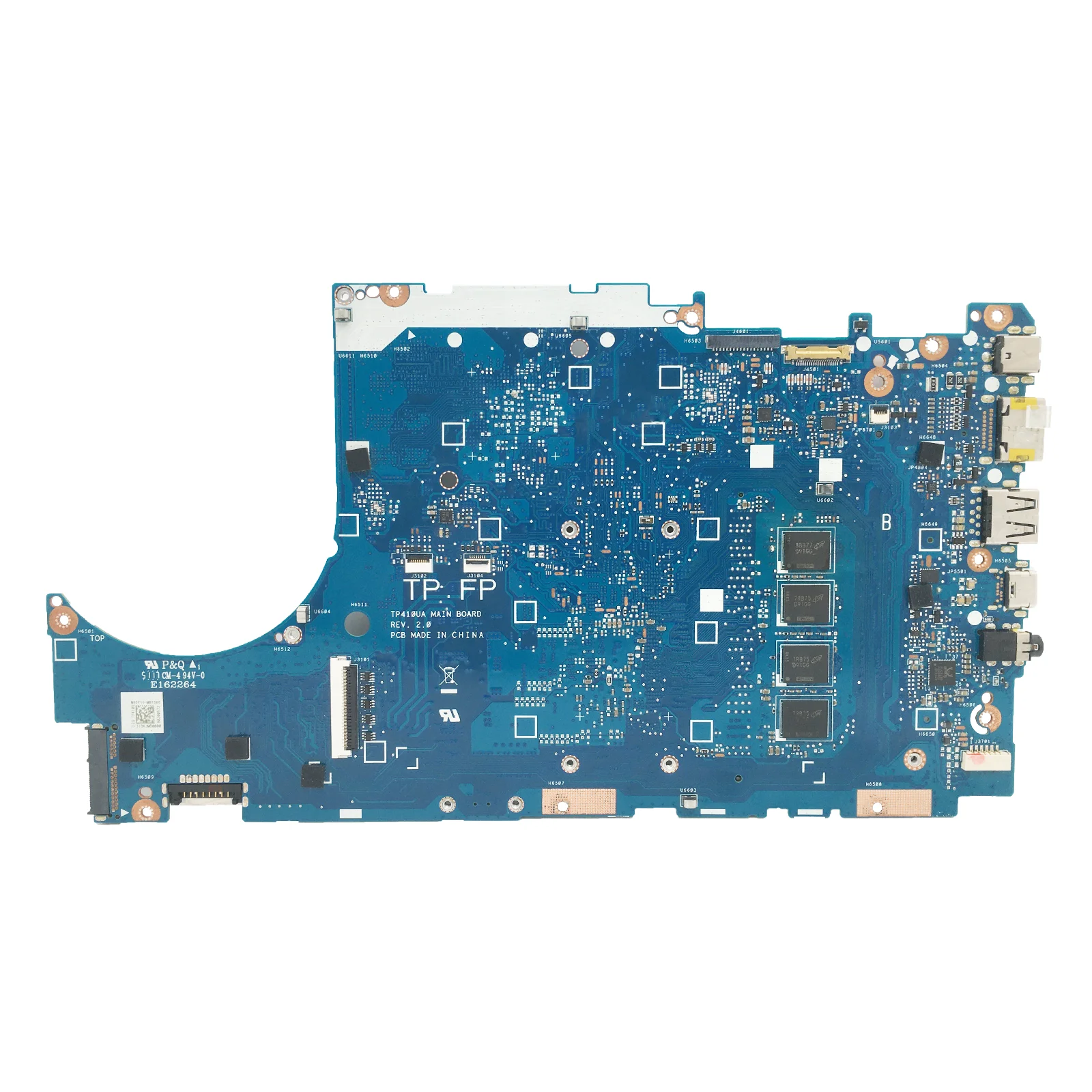 TP410UA Mainboard For ASUS TP410U TP410 TP410UR TP410UF Q405UA Q405U Laptop Motherboard I3 I5 I7 7th/8th 4GB/8GB-RAM V2G